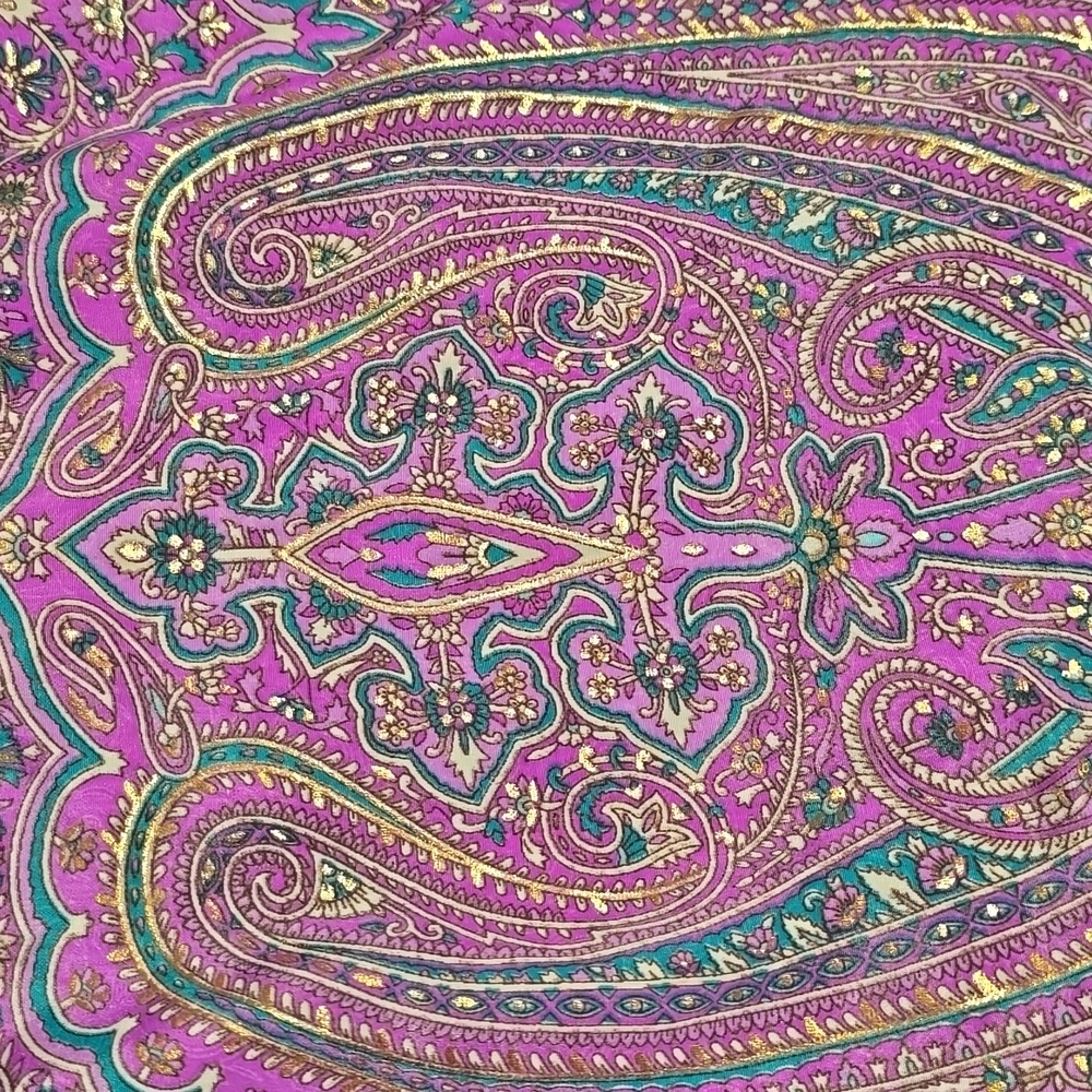 Cienna Colorful Paisley Boho Maxi Skirt - Picture 11 of 11